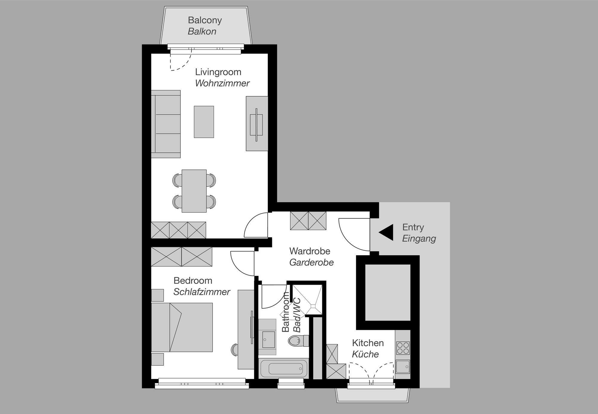 Apart-hotel - Lindenstrasse 3*